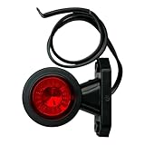 MelTruck® LED Umrissleuchte Begrenzungsleuchte 12V 24V flaches Kabel für LKW PKW Anhänger