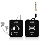 MS-1 Drahtloses In-Ear Monitoring, LEKATO Professionelles kabelloses 2.4G Stereo IEM-System mit...