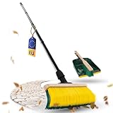 Novaliv Premium Krallenbesen mit Stiel 50cm inkl. Kehrgarnitur Outdoor, Spezialbesen gebogenen...