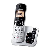 Panasonic KX-TGC260JTS Digitales schnurloses Telefon mit Telefonsekretariat, Freisprecheinrichtung,...