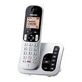 Panasonic KX-TGC260JTS Digitales schnurloses Telefon mit Telefonsekretariat, Freisprecheinrichtung,...