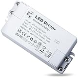 REYLAX LED Transformator 12V 30W, LED Treiber, Elektronischer Trafo, 2500mA 230V Auf 12V DC Schalt...