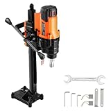 VEVOR Kernbohrmaschine Diamantkernbohrgerät mit Bohrdurchmesser 2-20 cm mit Ständer und...
