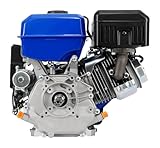 YQVEOT 420-cm³-Benzinmotor mit 15 PS und Elektrostarter, horizontaler...