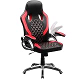 HLONONE Gaming Stuhl Ergonomischer Schreibtischstuhl Höhenverstellbarer Bürostuhl PC Stuhl mit...