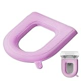 Toilettensitzkissen – Wasserdichter Badezimmerkomfort | Weich Gepolsterter Bezug, 43 X 39 Cm/16,93...