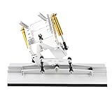 KIMISS RC-Aluminium-Schneepflug für 1/10 RC Crawler – Leichte Schneeschaufel aus Metall für die...