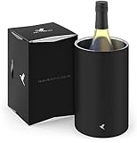 beyond Flaschenkühler für Wein, Champagner und Sekt Flaschen I Doppelwandiger Edelstahl...