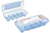 Eierbehälter für 10 Eier, Aufbewahrungsbox, aus BPA- freiem Kunststoff, für Kühlschrank und...