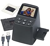 Somikon Negativscanner: Stand-Alone-Dia- & Negativ-Scanner mit 2,4' / 6,1 cm Display, 14,6 MP (Dia...