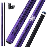 CRICAL Billardqueue aus Karbonfaser, 147,3 cm, niedrige Ablenkung, professioneller Pool-Queue mit...