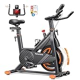 Neu Toputure Heimtrainer Fahrrad mit APP, Handpulssensoren, 0-100% Magnetwiderstand, 15KG...