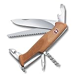 Victorinox Schweizer Taschenmesser gross, Ranger 55, Swiss Army Knife, Multitool, 10 Funktionen,...