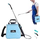 Farbsprüher, Gartensprüher, Farbsprüher für Wände & Decken, 5L Drucksprüher mit USB...