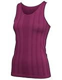 Schiesser Damen Sport Top ThermoUnterwäsche Oberteil, Rot (Beere 512), 42 EU