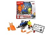 Dickie Toys Playlife-Schneemobil Set, Freilauf Yamaha Schneemobil Phazer, Motorhaube zum Öffnen,...