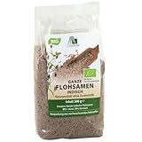 Avitale Ganze Flohsamen aus Indien, 99% Reinheit, reich an Ballaststoffen, Bio-Ware - Geprüfte...