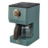 Haushalts-Retro-Elektro-Filterkaffeemaschine, Brühen von Kaffee und Cappuccino-Hersteller 650 ml