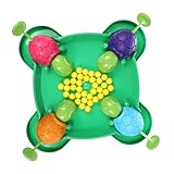 WOONEKY Interaktives Schildkröten Brettspiel für Bunten Bohnen Pädagogisches Familienspiel für...