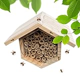 Bienenhäuser für den Außenbereich, Bienenstock-Nisthäuser aus Holz, Nisthäuser für Garten,...