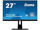 iiyama ProLite XUB2792UHSU-B1 68,4cm (27') IPS LED-Monitor 4K UHD (DVI, HDMI, DisplayPort, 2xUSB3.0)...