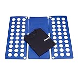 Relaxdays 2 x Faltbrett 2. Generation, Wäschefalter XXL, T-Shirt Falthilfe, Wäschefaltbrett für...