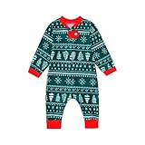 Generisch Weihnachts Pyjama Weihnachtspyjama Familie Set, Weihnachts Pyjama Family Set Lustig,...