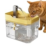 Katzenwasserbrunnen | Automatischer Haustier -Trinkbrunnen | Hunde und Katzen mit großer Kapazität...