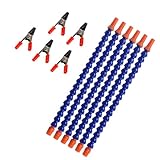 Tischklemme Lötstation mit 5 flexiblen Armen Lötkolbenhalter Schweißreparaturwerkzeug...
