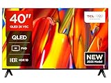 TCL 40V5C - 40“ Full HD Smart QLED Direct LED-Fernseher mit Android TV & HDR - Kompatibel mit...