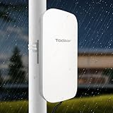 Outdoor-WLAN-Extender, IP65 Wasserdicht,WiFi Repeater bis zu 1200Mbps Dual-Band,AP & Repeater...