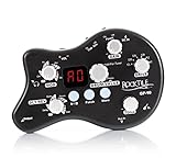 Rocktile GP-10 Gitarren Multieffekt Gerät/Kopfhörer-Verstärker Amp (8-Effekttypen und Drum-Loop...