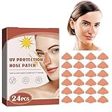 FGTOPBY UV-Nasenschutz,Sonnenschutz Nase,Sonnen Nasenpflaster,24 Stück...
