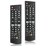 Universal für LG Fernbedienung, 2 Stücke mit Allen Original LG Fernsehern, Replacement Remote...