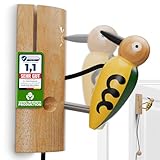 Eli® Klopfspecht für Kinder aus Holz - Klingel für Baumhaus - Spielhaus - Kinderzimmer - Haustür...