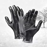 Handschuhe Herren Damen Touchscreen Winter Anti-Rutsch Handschuhe Thermohandschuhe Fahrradhandschuhe...