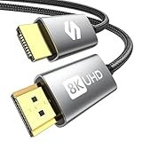 Silkland 8K HDMI 2.1 Kabel, HDMI eARC-Kabel für Soundbar 48Gbps, PS5 HDMI Kabel 4K@120Hz,...