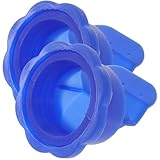 iplusmile 2 Stück Geruchsdichte Silikon Abflusskerne für Duschabläufe Rückflussverhinderer...