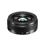 Panasonic H-H020A LUMIX G Festbrennweiten 20mm F1.7 II ASPH. Objektiv (Pancake Objektiv,...