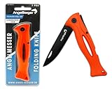 Angel-Berger Angelmesser Folding Knife Fischmesser Klappmesser Edelstahl Outdoor Messer für Fisch...