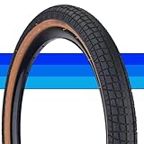 20x2.00 Fahrradreifen Faltbar Leicht, 20-2.00 Fahrradreifen mit Retro Braunem Seitenwand, 20 2.00...