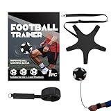 Fußball-Trainer, Übungsausrüstung mit Schnur, verstellbarer Bund, Fußball-Trainingshilfe –...