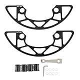 Baxnore 104 BCD -Kettenschrittschutz 34 36T Schmal breites Einketten -Aluminium -Legierungs...