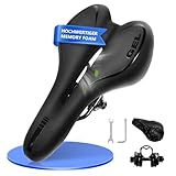 Homoto Fahrradsattel Herren Bequem, Gel MTB Sattel Fahrrad Sattel für Damen & Herren, Hohl...