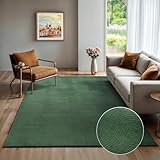 the carpet Rio - moderner und weicher Teppich Wohnzimmer Schlafzimmer mit Anti-Rutsch-Rücken und...