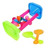 Beaupretty Kindersandspielzeug mit Sanduhr und Wasserrad Buntes Strandspielzeug für Outdoor Spiele...