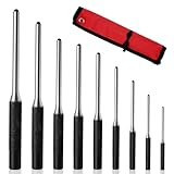 Splinttreiber Set 9-tlg. 1,5mm-8mm 40 CR-V Durchschlag Werkzeug Splintentreiber Satz Roll Pin Punch...