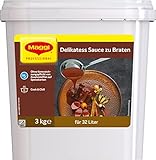 Maggi Delikatess Sauce zu Braten als Bratensauce, Saucenbinder, ideale Grundsauce für jede Küche,...