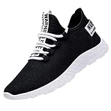 Cvanxluy Sneaker Herren 43, Herren Schuhe Slip On Atmungsaktiv Sneaker Ohne Schnuersenkel...