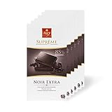 Frey 6x Suprême Noir 85% extra dunkle Zartbitterschokolade - Original Schweizer Schokolade - Kakao...